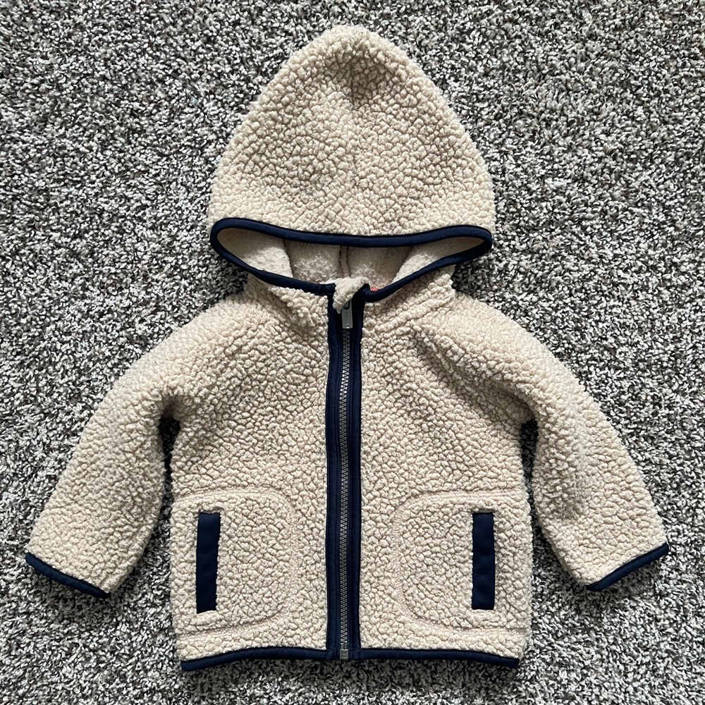 Old Navy Toddler Sherpa Hooded Jacket
